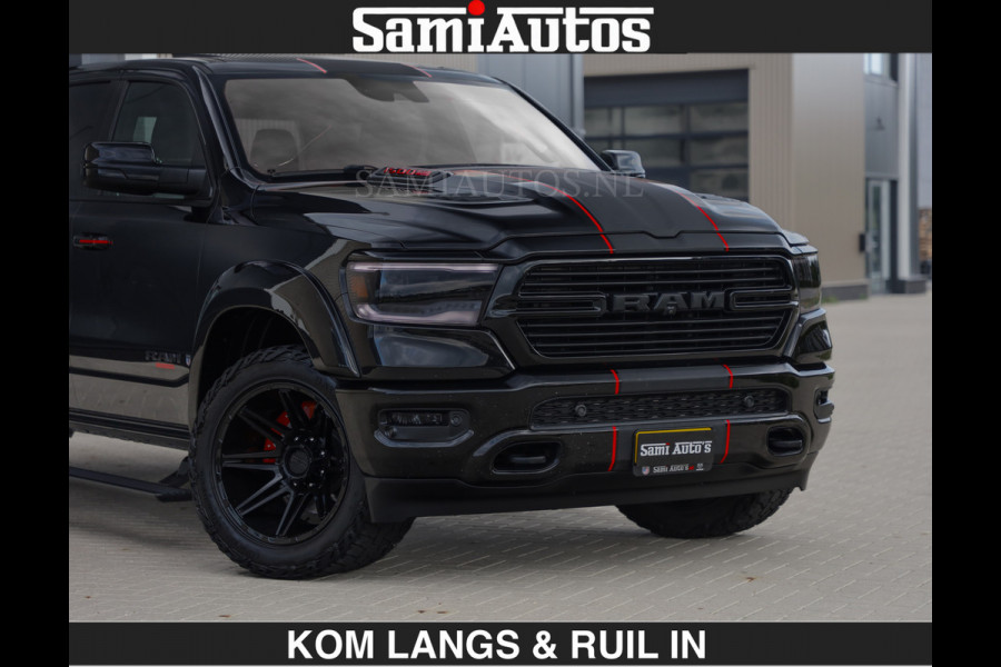Dodge Ram GT HULK | TRX PACK | 5.7 V8 HEMI | € 66.950,- excl |SCHAKEL FLIPPERS | WIDE BODY | MEGA DIKKE WIELEN | HUD | PANO | CREW CAB 5 PERSOONS | DUBBELE CABINE DC |