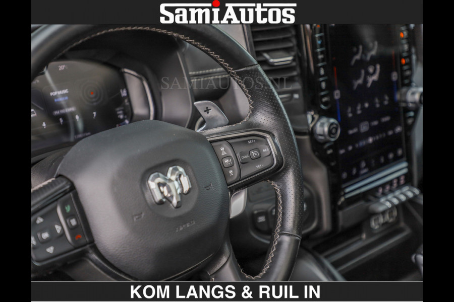 Dodge Ram GT HULK | TRX PACK | 5.7 V8 HEMI | € 66.950,- excl |SCHAKEL FLIPPERS | WIDE BODY | MEGA DIKKE WIELEN | HUD | PANO | CREW CAB 5 PERSOONS | DUBBELE CABINE DC |