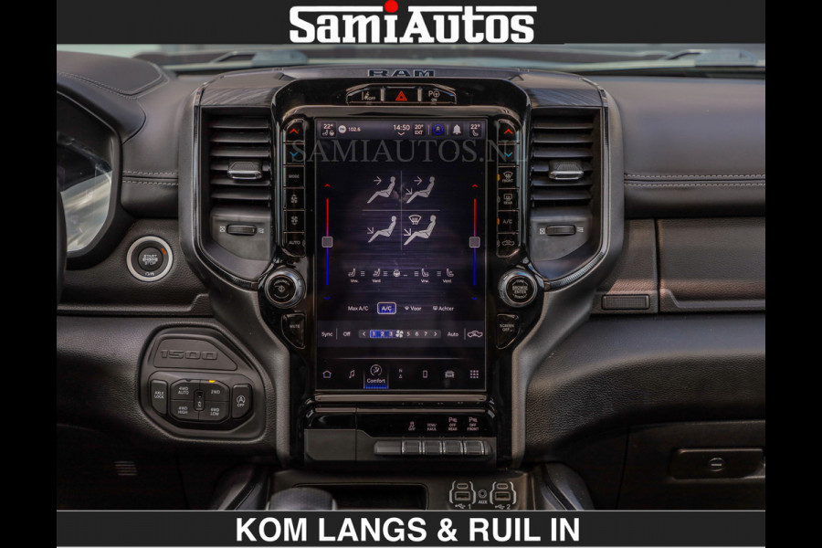 Dodge Ram GT HULK | TRX PACK | 5.7 V8 HEMI | € 66.950,- excl |SCHAKEL FLIPPERS | WIDE BODY | MEGA DIKKE WIELEN | HUD | PANO | CREW CAB 5 PERSOONS | DUBBELE CABINE DC |