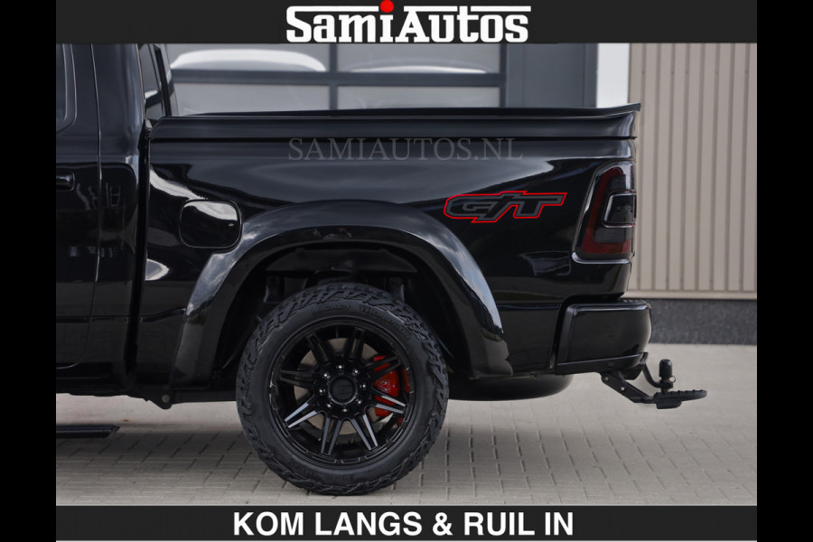 Dodge Ram GT HULK | TRX PACK | 5.7 V8 HEMI | € 66.950,- excl |SCHAKEL FLIPPERS | WIDE BODY | MEGA DIKKE WIELEN | HUD | PANO | CREW CAB 5 PERSOONS | DUBBELE CABINE DC |