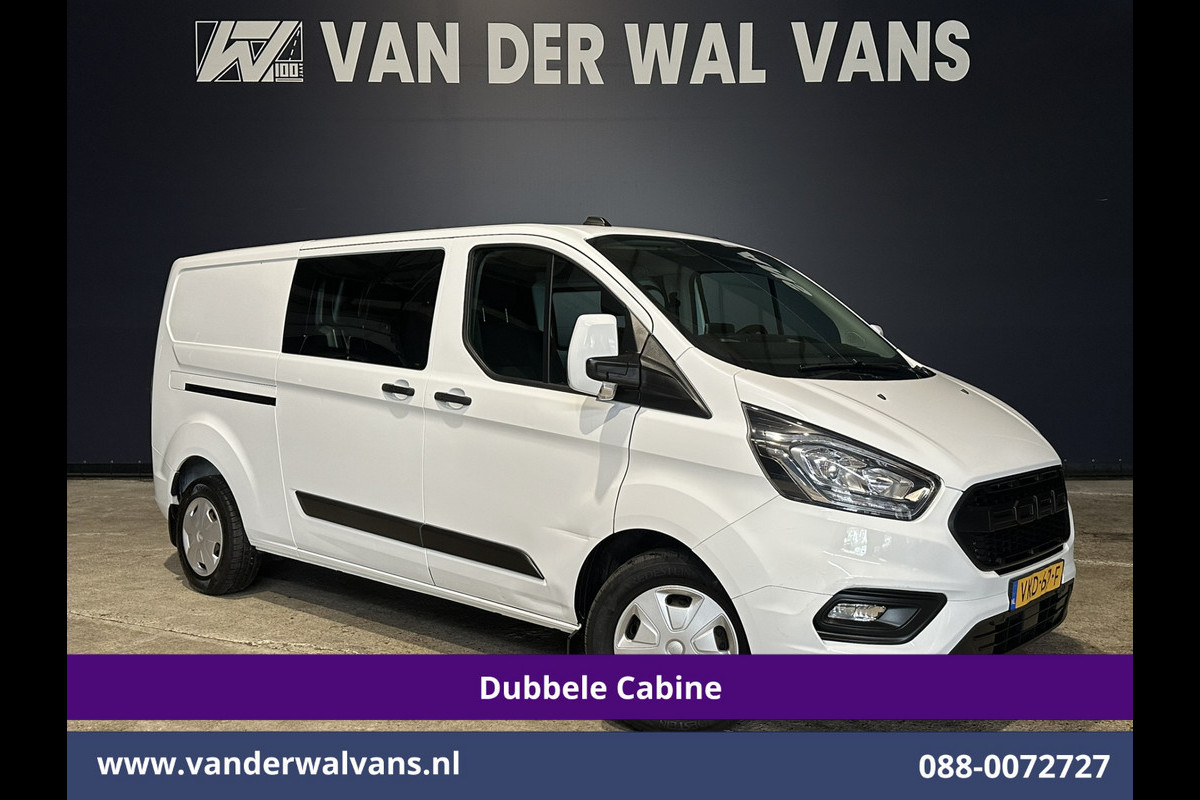 Ford Transit Custom 2.0 TDCI 130pk Automaat L2H1 Euro6 Airco | 5-Zits | Camera | Navigatie | Cruisecontrol | Stoelverwarming Apple Carplay, Trekhaak, Parkeersensoren, Achterklep