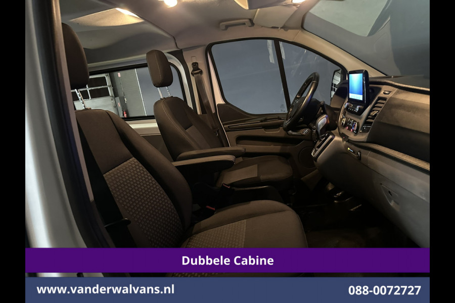 Ford Transit Custom 2.0 TDCI 130pk Automaat L2H1 Euro6 Airco | 5-Zits | Camera | Navigatie | Cruisecontrol | Stoelverwarming Apple Carplay, Trekhaak, Parkeersensoren, Achterklep