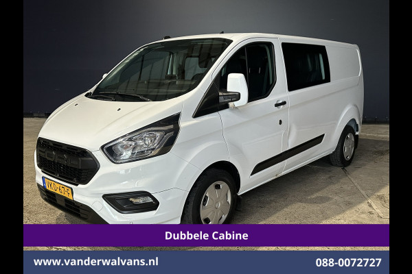 Ford Transit Custom 2.0 TDCI 130pk Automaat L2H1 Euro6 Airco | 5-Zits | Camera | Navigatie | Cruisecontrol | Stoelverwarming Apple Carplay, Trekhaak, Parkeersensoren, Achterklep
