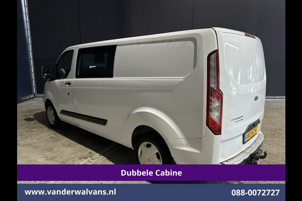 Ford Transit Custom 2.0 TDCI 130pk Automaat L2H1 Euro6 Airco | 5-Zits | Camera | Navigatie | Cruisecontrol | Stoelverwarming Apple Carplay, Trekhaak, Parkeersensoren, Achterklep