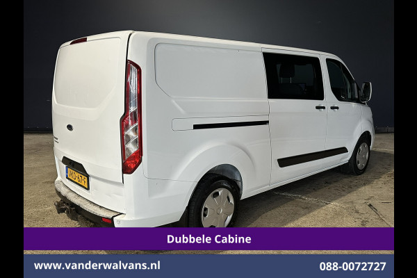 Ford Transit Custom 2.0 TDCI 130pk Automaat L2H1 Euro6 Airco | 5-Zits | Camera | Navigatie | Cruisecontrol | Stoelverwarming Apple Carplay, Trekhaak, Parkeersensoren, Achterklep