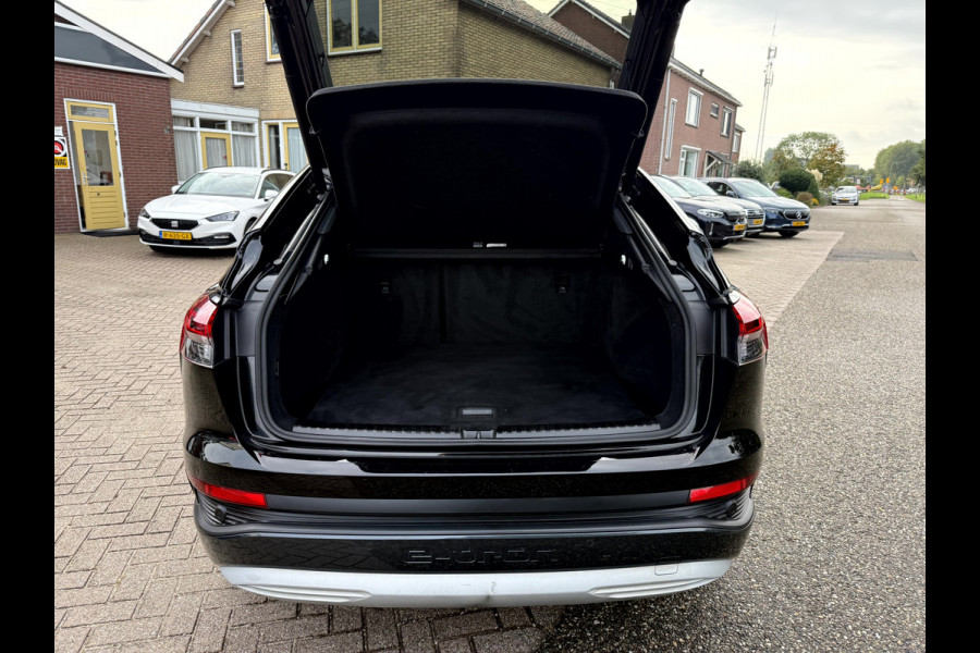 Audi Q4 Sportback e-tron 50 quattro 300pk Advanced edition 77 kWh SOH 91.9%, Camera, 20''Lmv, Trekhaak