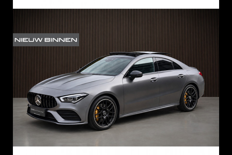 Mercedes-Benz CLA-Klasse 200 Business Solution AMG | Magno | Panoramadak | Memory Seats | Multiebeam | Stoelverwarming | Keyless | Apple Carplay | Camera | Midline Sound | Ambiance Verlichting | Adaptive Cruise Control |