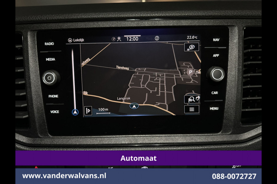Volkswagen Crafter 2.0 TDI 141pk Automaat L3H3 L2H2 Euro6 Airco | Navigatie | Apple Carplay | 3000kg Trekhaak Android Auto, Cruisecontrol, Bijrijdersbank