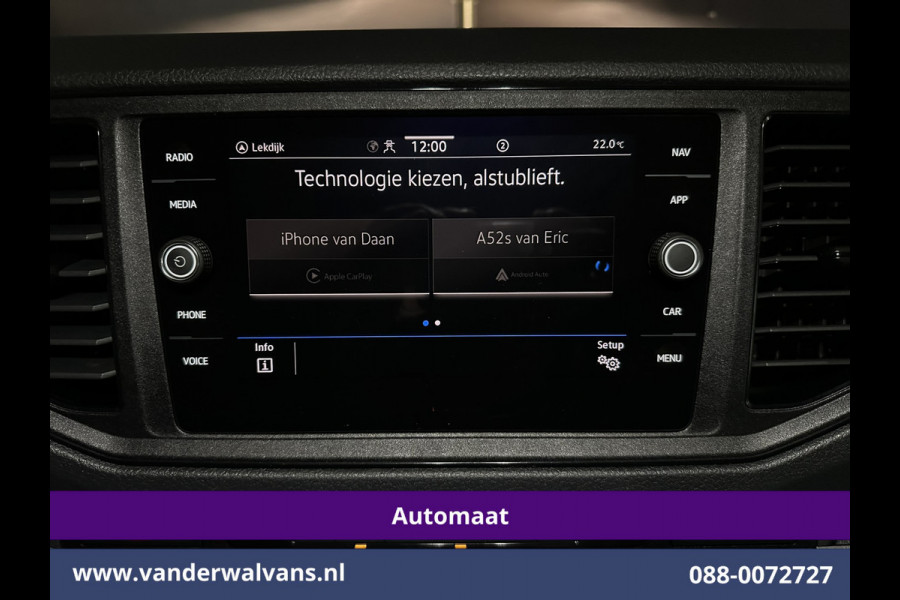 Volkswagen Crafter 2.0 TDI 141pk Automaat L3H3 L2H2 Euro6 Airco | Navigatie | Apple Carplay | 3000kg Trekhaak Android Auto, Cruisecontrol, Bijrijdersbank