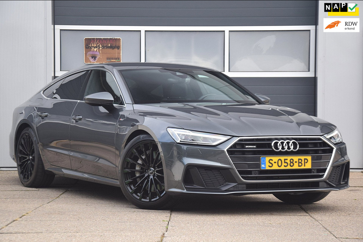 Audi A7 Sportback 50 TFSI e quattro Pro Line S BANG&OLUFSEN/S-LINE EXTERIEUR/VOORSTOELEN VERWARMD/ZWARTE 21" VELGEN 1.500EURO MEER