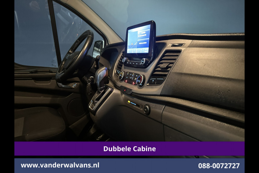 Ford Transit Custom 2.0 TDCI 130pk Automaat L2H1 Euro6 Airco | 5-Zits | Camera | Navigatie | Cruisecontrol | Stoelverwarming Apple Carplay, Trekhaak, Parkeersensoren, Achterklep