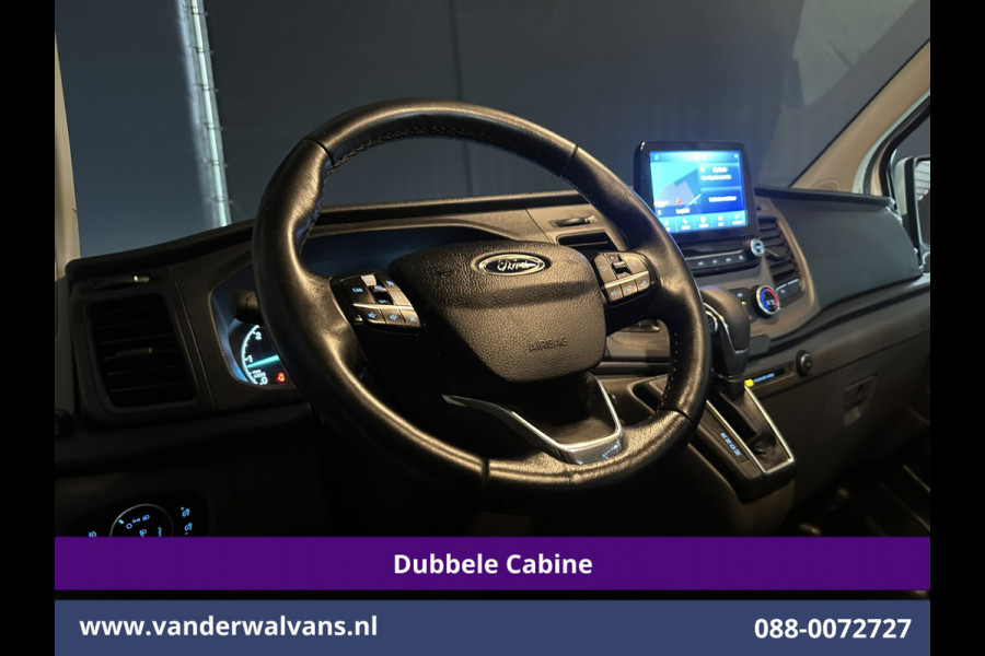 Ford Transit Custom 2.0 TDCI 130pk Automaat L2H1 Euro6 Airco | 5-Zits | Camera | Navigatie | Cruisecontrol | Stoelverwarming Apple Carplay, Trekhaak, Parkeersensoren, Achterklep
