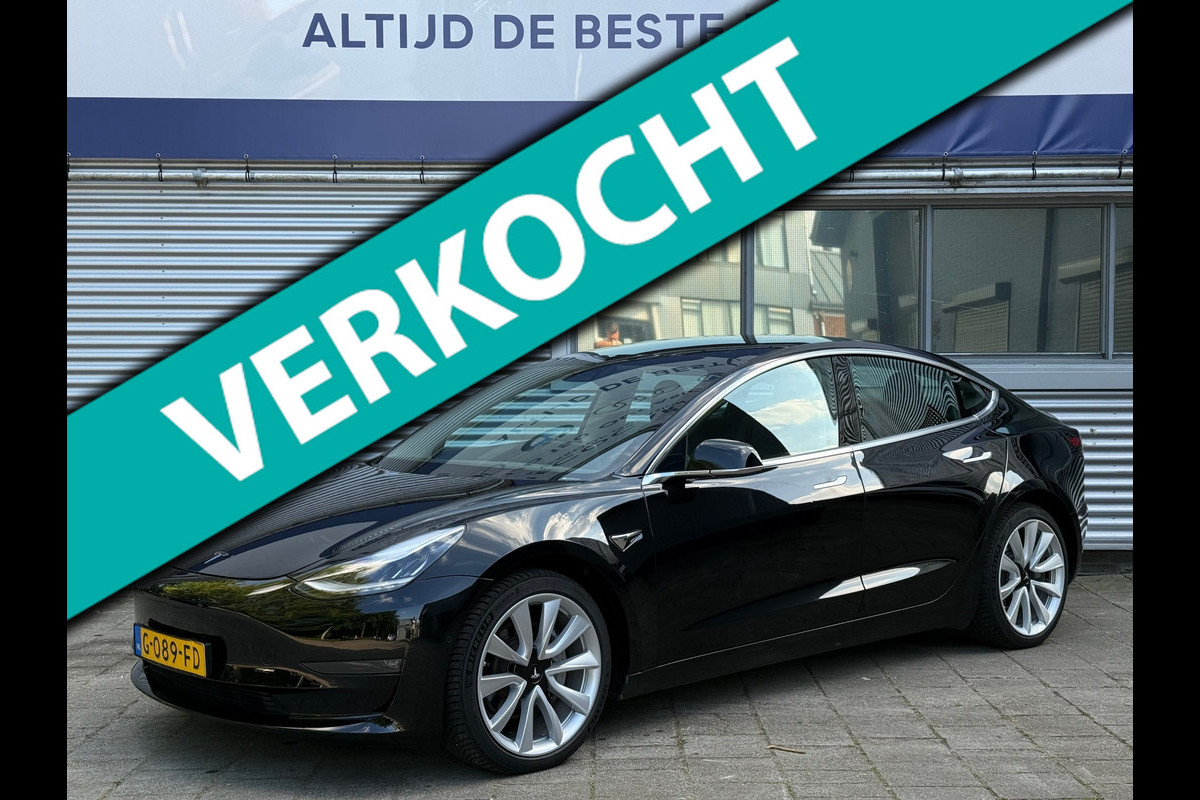 Tesla Model 3 Dual Long Range AWD 75 kWh 84,3 SOH l Pano l Leder l Camera l