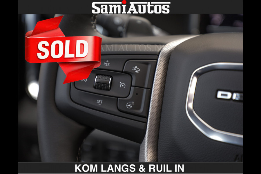 GMC Sierra DENALI | All-In Prijs | 6,2 V8 Full Option €79950,- excl | De Meest Luxe Pick-Up in zijn Klasse | Comfortabele Dubbele Cabine met Royale 5 Zitplaatsen | BPM vrij | Nu Leverbaar uit Voorraad | Voorraad Nr 2232 | De specialist in Amerikaanse pick‑ups in Nederland en Europa.