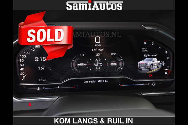 GMC Sierra DENALI | All-In Prijs | 6,2 V8 Full Option €79950,- excl | De Meest Luxe Pick-Up in zijn Klasse | Comfortabele Dubbele Cabine met Royale 5 Zitplaatsen | BPM vrij | Nu Leverbaar uit Voorraad | Voorraad Nr 2232 | De specialist in Amerikaanse pick‑ups in Nederland en Europa.