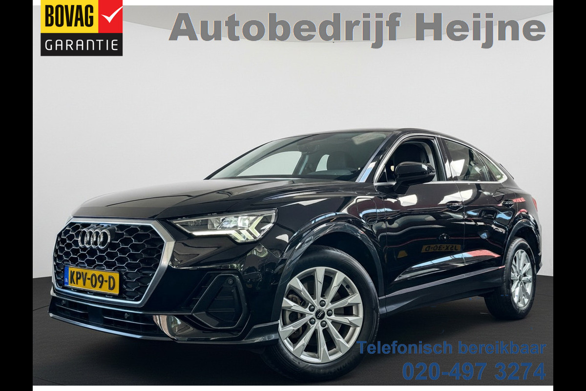 Audi Q3 Sportback 45 TFSI e 245PK BUSINESS EDITION PHEV LEDER/NAVICAMERA/CARPLAY/ELEKTR.KLEP