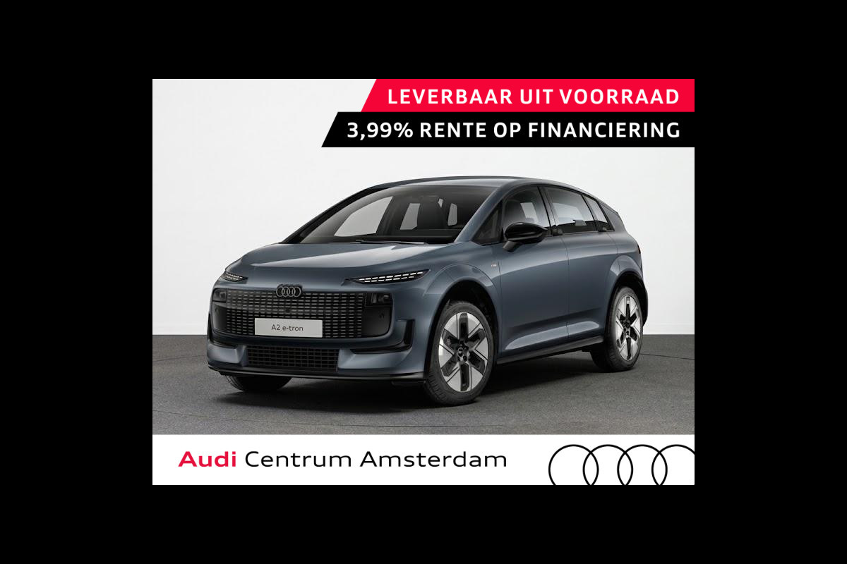 Audi A2 e-tron S edition e-tron 140 kW / 190 PK | Techniekpakket | Trekhaak, elektr. wegklapbaar | Lichtpakket plus met ambient lighting | Opberg en bagagereuimtepakket |