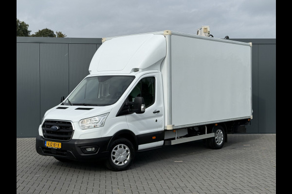 Ford Transit 2.0 TDCI 130 PK AUTOMAAT / BAKWAGEN / DHOLLANDIA LAADKLEP / CAMERA / AIRCO / 3-ZITS / CRUISE / ZIJDEUR