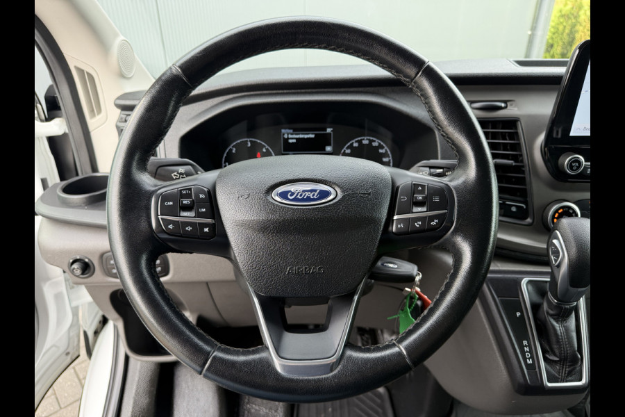 Ford Transit 2.0 TDCI 130 PK AUTOMAAT / BAKWAGEN / DHOLLANDIA LAADKLEP / CAMERA / AIRCO / 3-ZITS / CRUISE / ZIJDEUR
