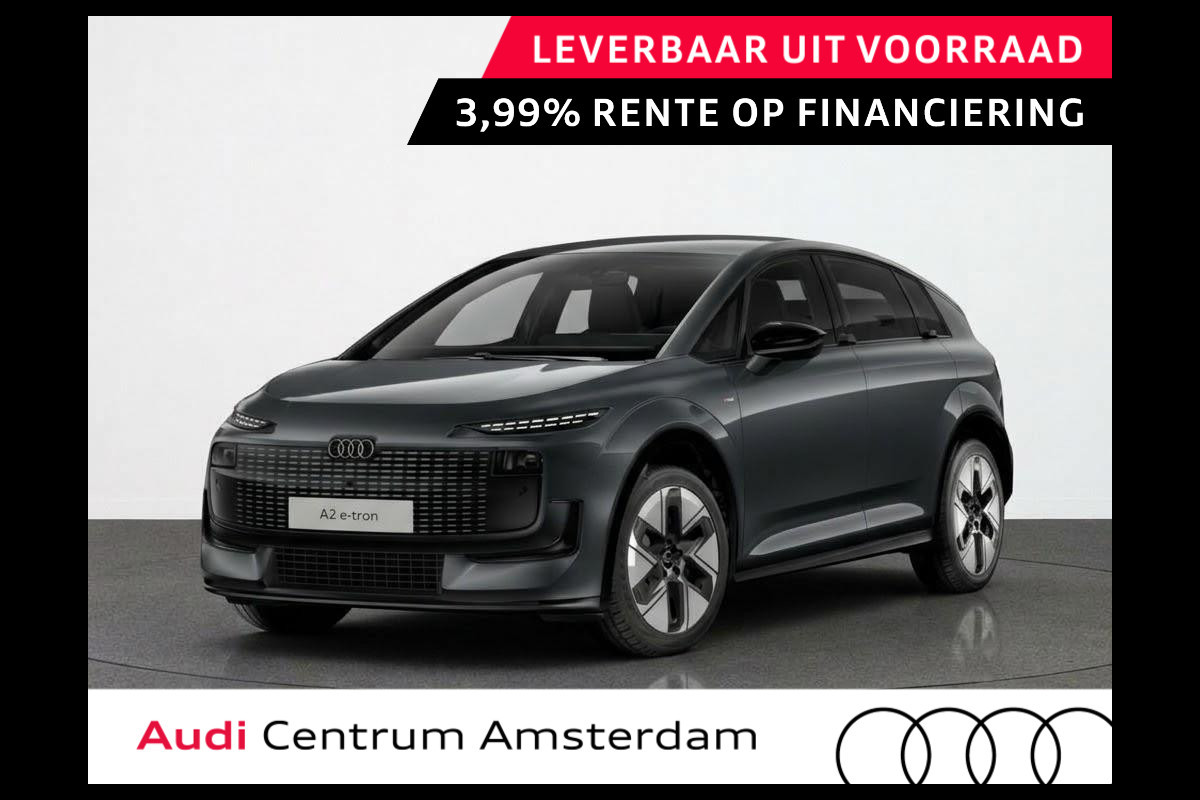 Audi A2 e-tron S edition e-tron 140 kW / 190 PK | Techniekpakket | Trekhaak, elektr. wegklapbaar | Lichtpakket plus met ambient lighting | Opberg en bagagereuimtepakket |