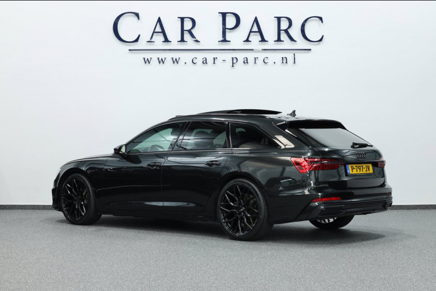 Audi A6 Avant 35 TDI 3x S-line LED/VIRTUAL/PANO/LEER+S.VERWARMING+MEMORY/21" LMV/360/ACC/ECC/12 MND GARANTIE!