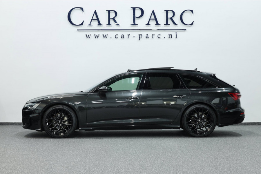 Audi A6 Avant 35 TDI 3x S-line LED/VIRTUAL/PANO/LEER+S.VERWARMING+MEMORY/21" LMV/360/ACC/ECC/12 MND GARANTIE!