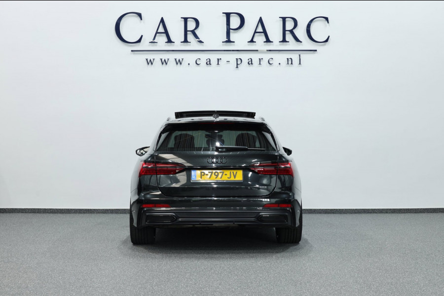 Audi A6 Avant 35 TDI 3x S-line LED/VIRTUAL/PANO/LEER+S.VERWARMING+MEMORY/21" LMV/360/ACC/ECC/12 MND GARANTIE!