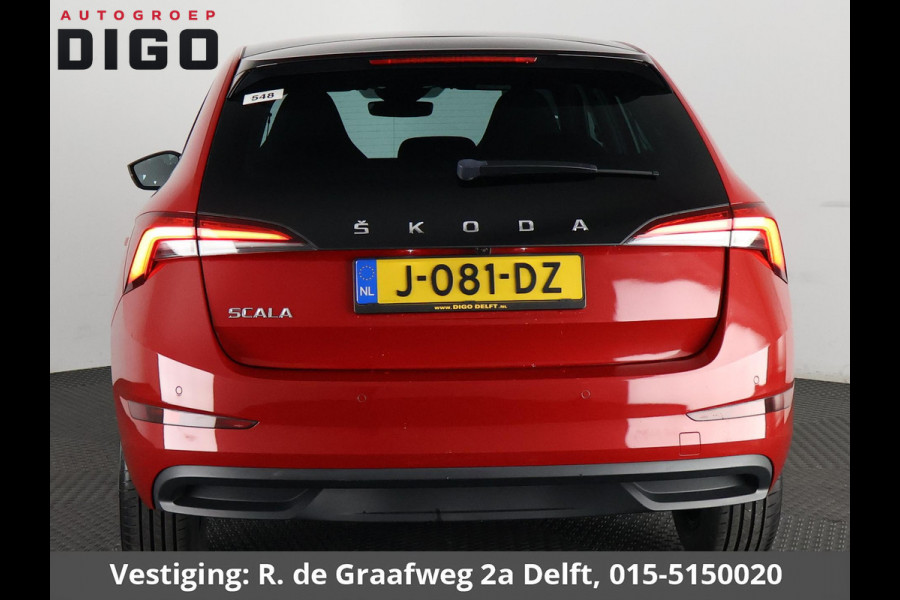Škoda SCALA 1.0 TSI Sport Business Automaat | Panoramadak | Navigatie | Apple Carplay & AndroidAUTO | Camera