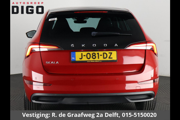 Škoda SCALA 1.0 TSI Sport Business Automaat | Panoramadak | Navigatie | Apple Carplay & AndroidAUTO | Camera