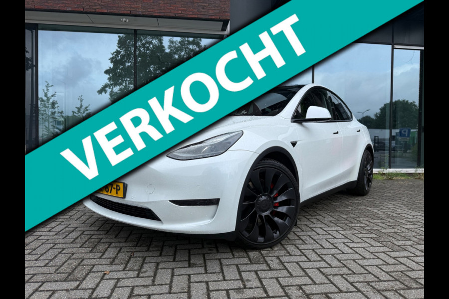 Tesla Model Y Performance AWD 75 kWh - Automaat - Panodak - Leder - Navi
