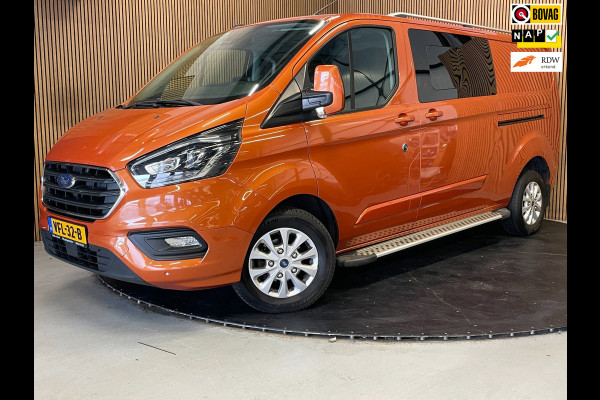 Ford Transit Custom 300 2.0 TDCI L2H1 Limited DC|FULL OPTION|AUTOMAAT|ACC|2X SCHUIFDEUR|CARPLAY|CAMERA|TREKHAAK|1e EIG|NAP|NL-AUTO