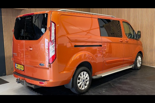 Ford Transit Custom 300 2.0 TDCI L2H1 Limited DC|FULL OPTION|AUTOMAAT|ACC|2X SCHUIFDEUR|CARPLAY|CAMERA|TREKHAAK|1e EIG|NAP|NL-AUTO