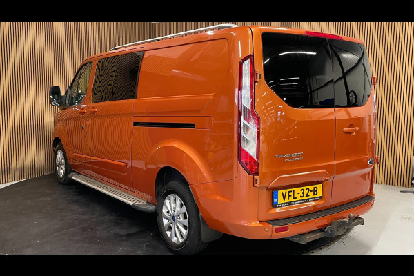 Ford Transit Custom 300 2.0 TDCI L2H1 Limited DC|FULL OPTION|AUTOMAAT|ACC|2X SCHUIFDEUR|CARPLAY|CAMERA|TREKHAAK|1e EIG|NAP|NL-AUTO