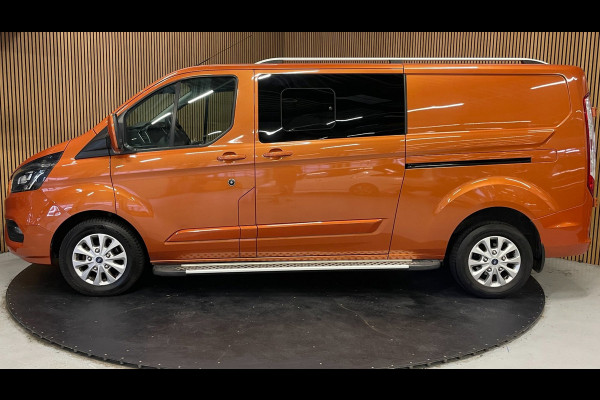 Ford Transit Custom 300 2.0 TDCI L2H1 Limited DC|FULL OPTION|AUTOMAAT|ACC|2X SCHUIFDEUR|CARPLAY|CAMERA|TREKHAAK|1e EIG|NAP|NL-AUTO