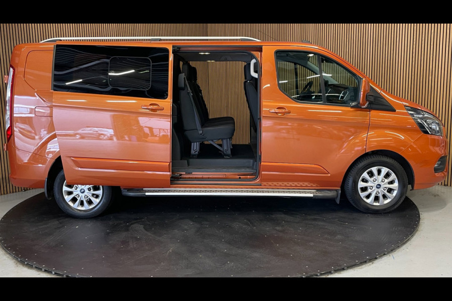 Ford Transit Custom 300 2.0 TDCI L2H1 Limited DC|FULL OPTION|AUTOMAAT|ACC|2X SCHUIFDEUR|CARPLAY|CAMERA|TREKHAAK|1e EIG|NAP|NL-AUTO