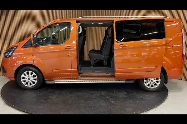 Ford Transit Custom 300 2.0 TDCI L2H1 Limited DC|FULL OPTION|AUTOMAAT|ACC|2X SCHUIFDEUR|CARPLAY|CAMERA|TREKHAAK|1e EIG|NAP|NL-AUTO