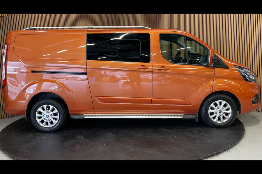 Ford Transit Custom 300 2.0 TDCI L2H1 Limited DC|FULL OPTION|AUTOMAAT|ACC|2X SCHUIFDEUR|CARPLAY|CAMERA|TREKHAAK|1e EIG|NAP|NL-AUTO