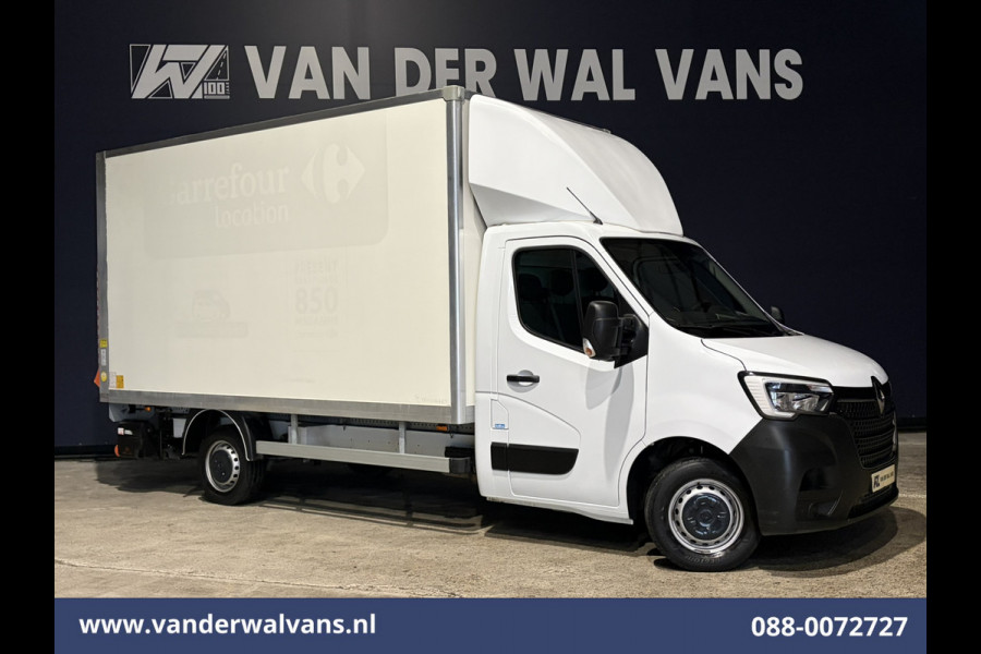 Renault Master 2.3 dCi 146pk Bakwagen 225cm Hoog Laadklep Euro6 Airco | Navigatie | LED | Cruisecontrol Bijrijdersbank