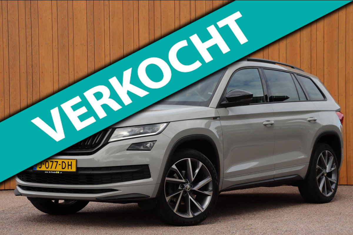 Škoda Kodiaq 1.5 TSI Sportline Bus. Org.NL el.klep camera canton el.schuifdak el.stoel