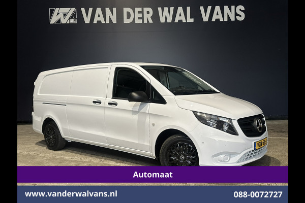Mercedes-Benz Vito 114 CDI 136pk 9G-Tronic Automaat L3H1 Euro6 Airco | Camera | Apple Carplay | Cruisecontrol Android Auto, 2500kg Trekhaak, Parkeersensoren, Bijrijdersbank, Bumper in de kleur