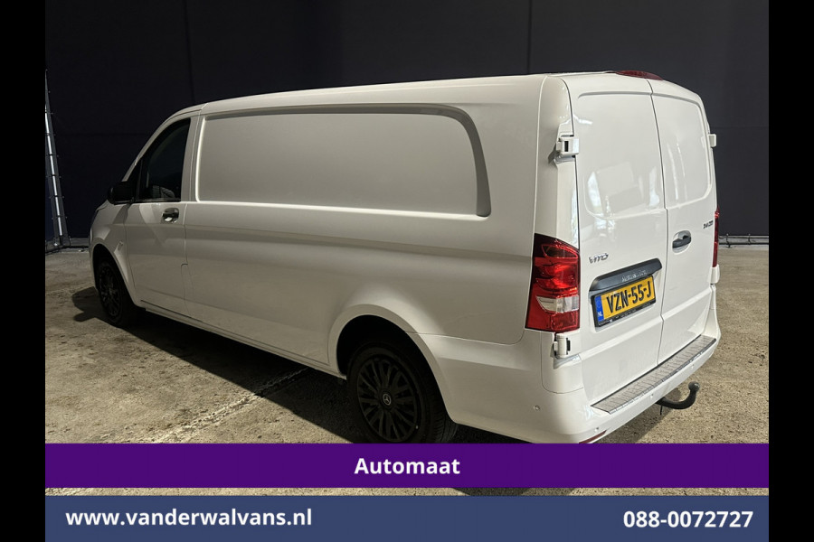 Mercedes-Benz Vito 114 CDI 136pk 9G-Tronic Automaat L3H1 Euro6 Airco | Camera | Apple Carplay | Cruisecontrol Android Auto, 2500kg Trekhaak, Parkeersensoren, Bijrijdersbank, Bumper in de kleur