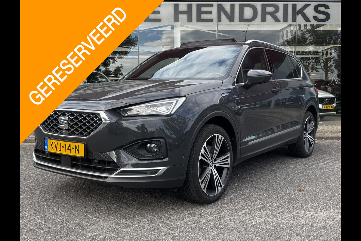 Seat Tarraco 1.4 TSI e-Hybrid PHEV Xperience Business Intense | Elktr. Trekhaak | 360 cam | Stoel verwarming V + A | Pano |
