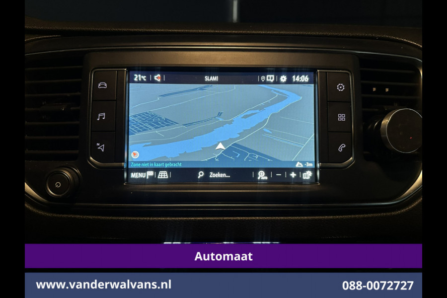Opel Vivaro 2.0 CDTI 177pk Automaat L3H1 Inrichting Euro6 Airco | Camera | Navigatie | Apple Carplay | LM Velgen | Leder Android Auto, Cruisecontrol, 2500kg Trekhaak, Parkeersensoren, Bijrijdersbank