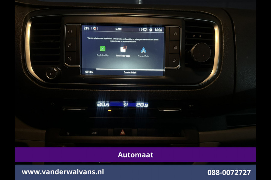 Opel Vivaro 2.0 CDTI 177pk Automaat L3H1 Inrichting Euro6 Airco | Camera | Navigatie | Apple Carplay | LM Velgen | Leder Android Auto, Cruisecontrol, 2500kg Trekhaak, Parkeersensoren, Bijrijdersbank