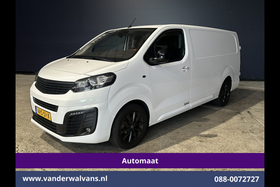 Opel Vivaro 2.0 CDTI 177pk Automaat L3H1 Inrichting Euro6 Airco | Camera | Navigatie | Apple Carplay | LM Velgen | Leder Android Auto, Cruisecontrol, 2500kg Trekhaak, Parkeersensoren, Bijrijdersbank