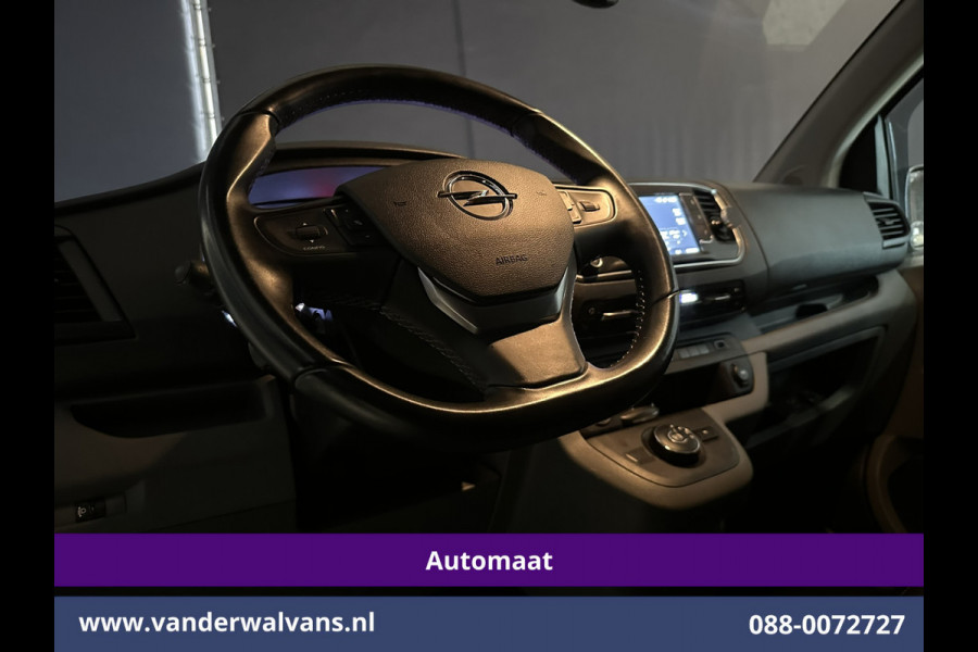 Opel Vivaro 2.0 CDTI 177pk Automaat L3H1 Inrichting Euro6 Airco | Camera | Navigatie | Apple Carplay | LM Velgen | Leder Android Auto, Cruisecontrol, 2500kg Trekhaak, Parkeersensoren, Bijrijdersbank