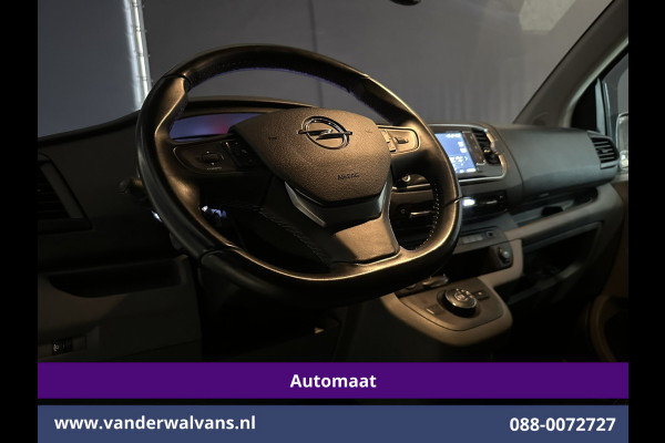 Opel Vivaro 2.0 CDTI 177pk Automaat L3H1 Inrichting Euro6 Airco | Camera | Navigatie | Apple Carplay | LM Velgen | Leder Android Auto, Cruisecontrol, 2500kg Trekhaak, Parkeersensoren, Bijrijdersbank