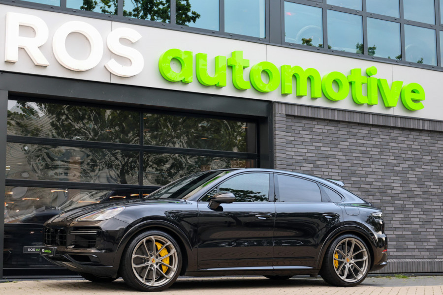 Porsche Cayenne Coupé 4.0 Turbo S E-Hybrid | NAP! | KERAMISCH | STOELKOELING | 360 | SOFT-CLOSE | CARBON | GT-WHEELS | MEMORY |
