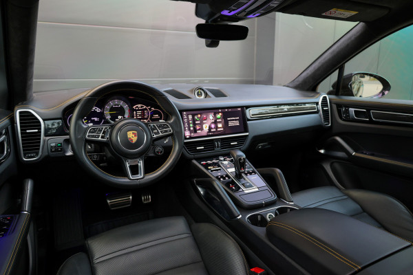 Porsche Cayenne Coupé 4.0 Turbo S E-Hybrid | NAP! | KERAMISCH | STOELKOELING | 360 | SOFT-CLOSE | CARBON | GT-WHEELS | MEMORY |