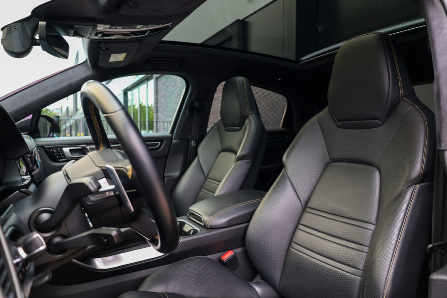 Porsche Cayenne Coupé 4.0 Turbo S E-Hybrid | NAP! | KERAMISCH | STOELKOELING | 360 | SOFT-CLOSE | CARBON | GT-WHEELS | MEMORY |